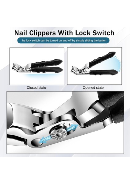 Clipmaster Pro Tırnak Makası, Yaşlılar Için Tırnak Makası, Clipmaster Pro Ayak Tırnağı Makası, Ayak Tırnağı Makası 2 Adet (Yurt Dışından) fırsatları