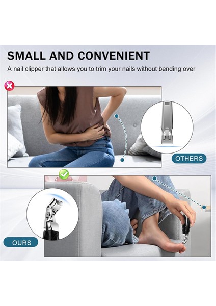 Clipmaster Pro Tırnak Makası, Yaşlılar Için Tırnak Makası, Clipmaster Pro Ayak Tırnağı Makası, Ayak Tırnağı Makası 2 Adet (Yurt Dışından) indirimleri