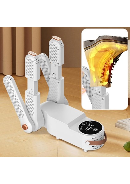 Koku Giderici Ayakkabı Kurutucusu Bot Kurutucusu Taşınabilir Elektrikli Ayakkabı Kurutucusu Katlanabilir Tasarım Eldiven Kurutucusu Kayak Botları, Botlar Için Ab Fişi (Yurt Dışından) indirimleri