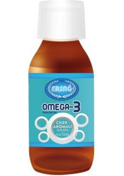 Omega 3 Sıvı Çilek Aromalı