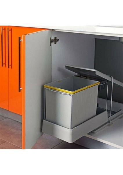 Plastik Raylı Çöp Kovası 21500 + 20+1 Litre indirimleri