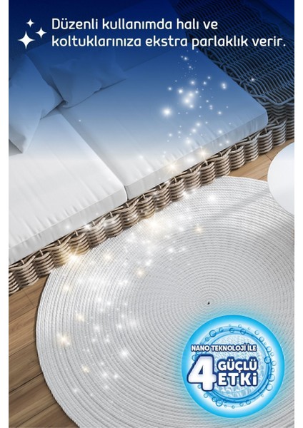 Halı ve Koltuk Şampuanı - Makine Kullanımı için, Lavanta Aromalı, Nano Teknoloji ile Derinlemesine Temizlik, 1000 ml indirimleri
