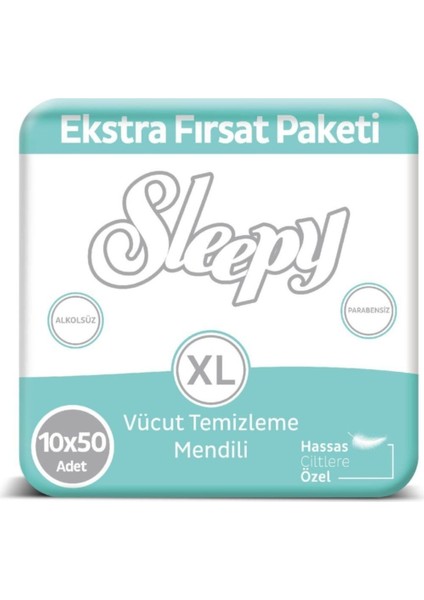 Vücut Temizleme 10X50 Adet