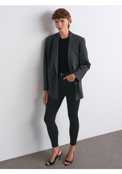 60767 Blazer Ceket-Antrasit indirimleri