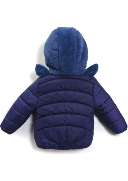 Yeni Trend Sevimli Dinazor Figürlü Welsoft Kulaklı Kapüşonlu Kışlık Içi Peluş Erkek Bebek Mont Şişme fiyatları