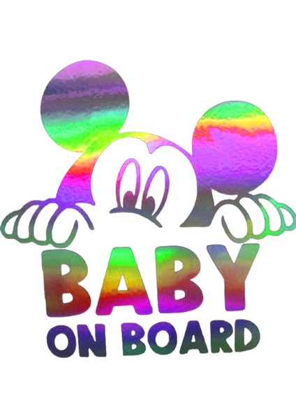 Babbyonboard Hologram Sticker – Işık Vurunca Renk Değiştirir – Modifiye Dekarasyon Sticker Araç,kask, Cam Uyumlu,düz ve Prüzsüz Yüzeyler fiyatları