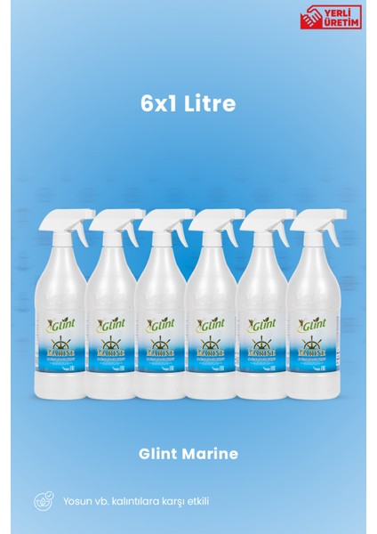 Marine 6 x 1 Lt. Deniz Araçları Temizleyici