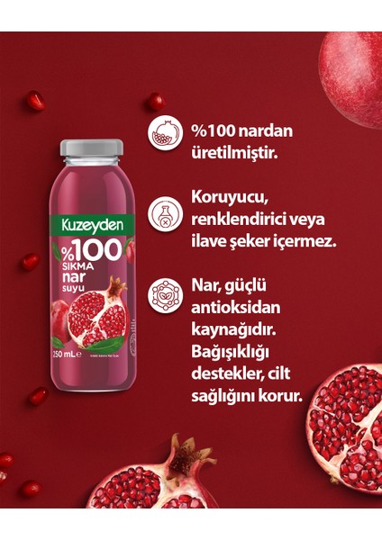 %100 Sıkma Nar Suyu (12X250 Ml) modelleri