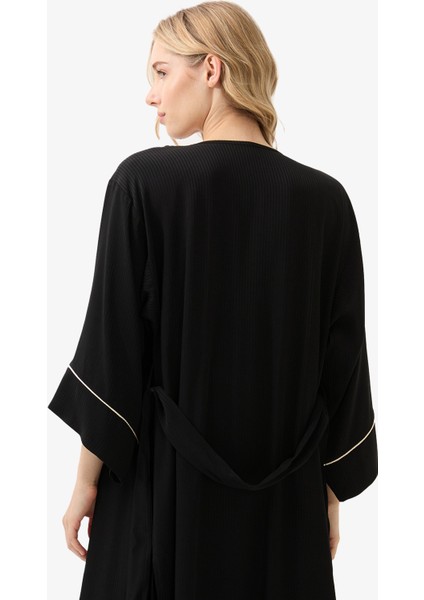 Kadın Sabahlık 51908 - Siyah fiyatları