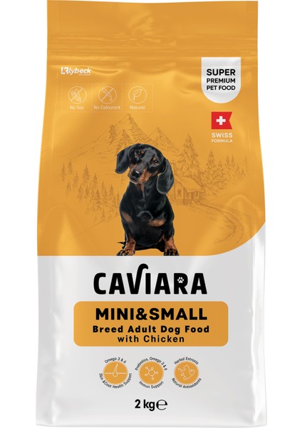 Tavuklu Mini & Küçük Irk Yetişkin Köpek Maması 2 kg