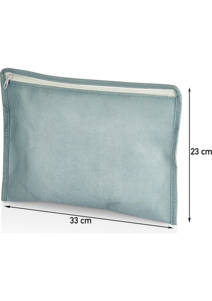 Rainbow Serisi 6 Parça Bebek Bakım Çantası Seti - Yeşil Keçe Kumaş El Çantası (36x27x14 cm) ve Farklı Boyut Seçenekleri