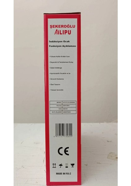 Şekeroğlu Ailipu Bütün Tencereleri Kabul Eden Elektrikli Ocak 3600 Watt fırsatları