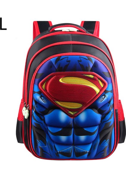 3D Stereo Desen Hafif Öğrenci Sırt Çantası Su Geçirmez Omurga Sert Kabuk Karikatür Çocuk Sırt Çantası (Yurt Dışından)