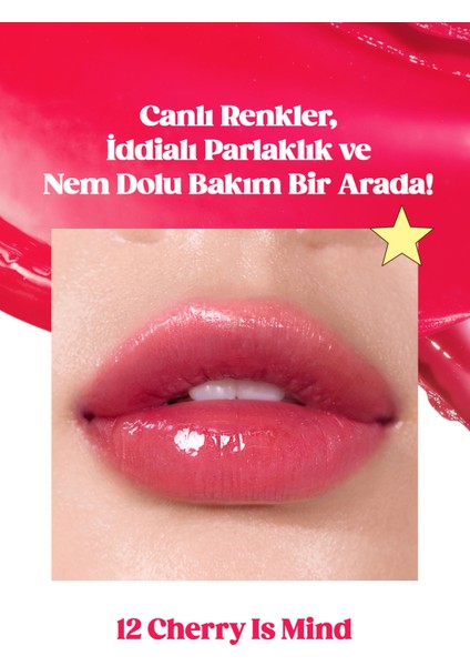 Yoğun Nemlendirme Sunan Dudak Balmı PERIPERA Ink Mood Glowy Balm (12 Cherry In Mind) (Cherry Ver) fiyatları