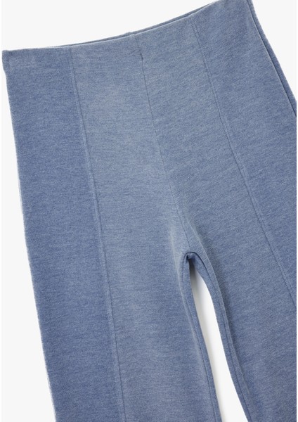 Normal Bel Nervürlü Bol Paça Pantolon modelleri