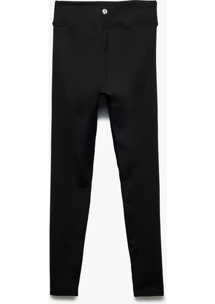 Yüksek Bel Slim Fit Uzun Basic Spor Tayt fırsatları