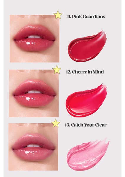 Yoğun Nemlendirme Sunan Dudak Balmı Perıpera Ink Mood Glowy Balm (13 Catch You Clear) (Cherry Ver) indirimleri