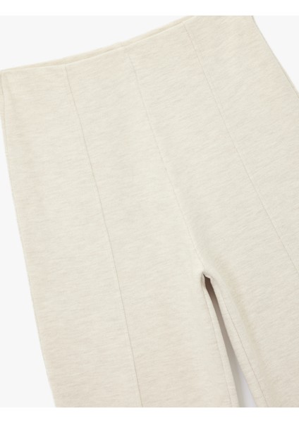 Normal Bel Nervürlü Bol Paça Pantolon modelleri