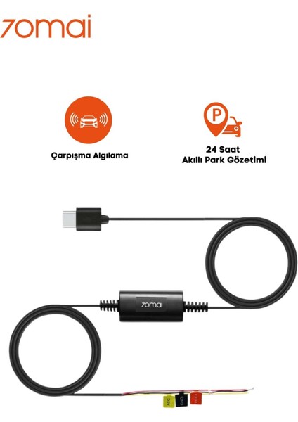 UP03 Park Gözetim Modülü Kablosu M500 ve Omni Sabit Bağlantı Kiti modelleri