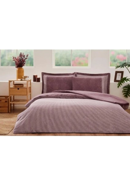 Özdilek Çift Kişilik Ranforce Nev Takımı Natural Deco Rose