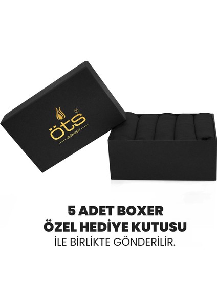 Premium 5’li Erkek Modal Boxer - Hediye Kutulu, Ultra Yumuşak Modal Kumaş, Esnek Kalıp, Etiketsiz ve Kaliteli Boxer fiyatları