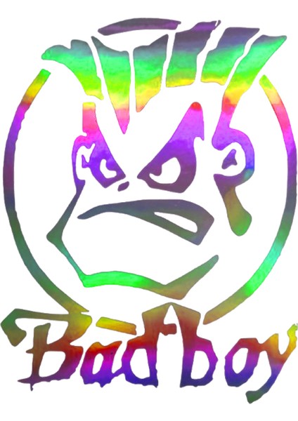 Badboy Hologram Sticker – Işık Vurunca Renk Değiştirir – Modifiye Dekarasyon Sticker Araç,kask, Cam Uyumlu,düz ve Prüzsüz Yüzeyler fiyatları