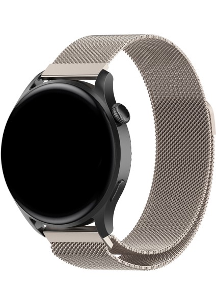 Samsung Galaxy Watch 4/5/6/7/fe/40/40/44 Classic 42/43/46/47MM Uyumlu 20MM Metal Hasır Mıknatıslı Kordon Paslanmaz Çelik fiyatları