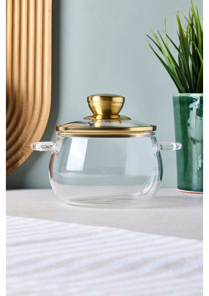 Roy Gold 800 ml Borosilikat Cam Tencere fırsatları