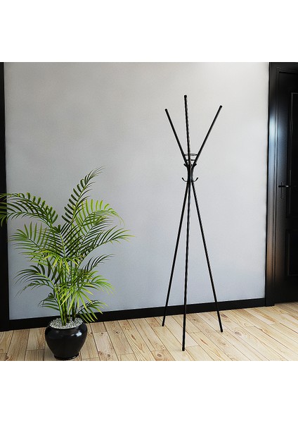 Asya Portmanto Ayaklı Askılık Ofis Büro Askılık