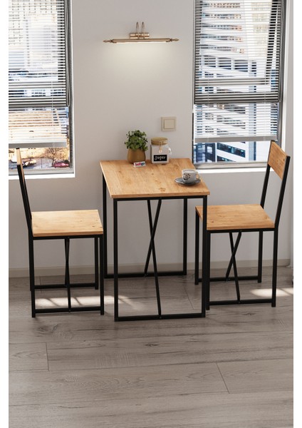 2li Mutfak Seti Mutfak Masa ve Sandalye Seti Balkon Masası Cafe Seti Maysa Çam fırsatları