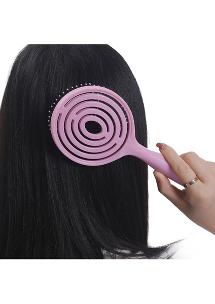 Beauty 3D Profesyonel Saç Fırçası - Pembe Oval Ergonomik Tasarım, Tüm Saç Tipleri İçin Uygun fiyatları