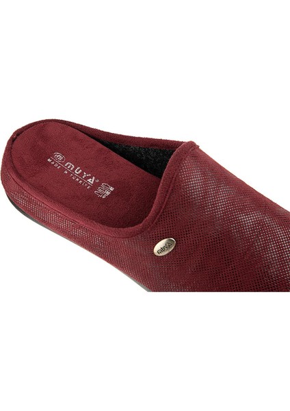 Missy 32907 Anatomik Kadın Terlik Bordo modelleri
