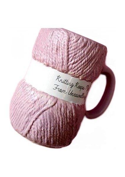 Yaratıcı Renkli Yün Seramik Kupalar Kahve Kupa Süt Çay Büro Bardaklar Drinkware En Iyi Doğum Günü Hediyesi | Kupalar (Pembe) (Yurt Dışından) indirimleri