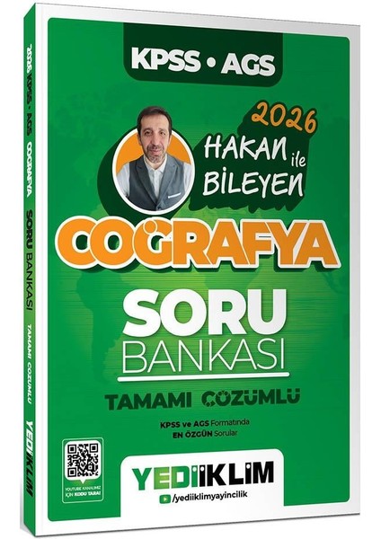 2026 Kpss Ags Coğrafya Tamamı Çözümlü Soru Bankası Hakan Bileyen
