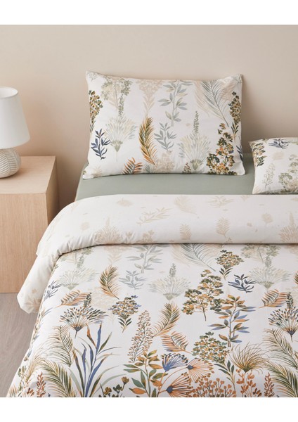 Verdant Dream Pamuk Tek Kişilik Nevresim Takımı 160X220 cm Yeşil fiyatları