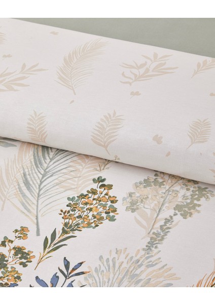 Verdant Dream Pamuk Tek Kişilik Nevresim Takımı 160X220 cm Yeşil fırsatları