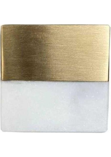 Doğal Taş Kulp Beyaz/mat Sarı 40MM (Kv Ck 102W) fırsatları