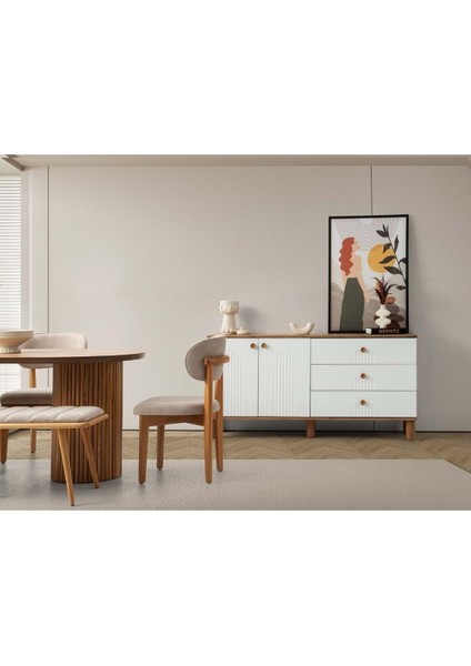 Mobilgen 4 Adet Nergis Sandalye 1 Adet Deco Bench Orkide Masa Takımı fiyatları