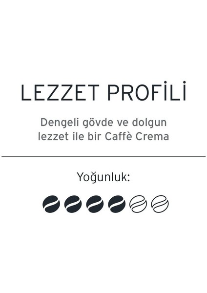 Cafissimo Caffe Crema Rich Aroma 96'lı Kapsül Kahve