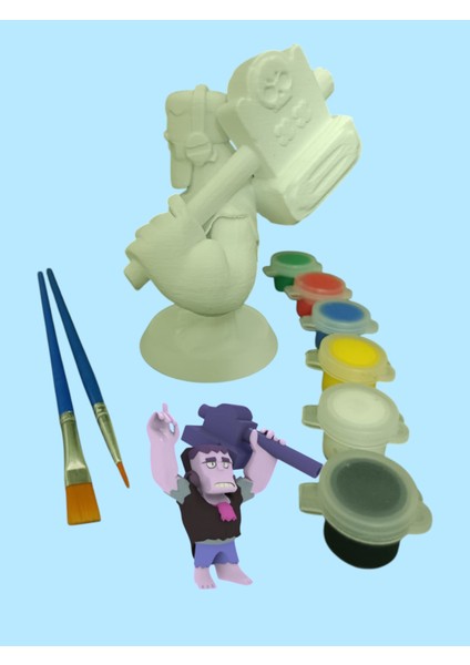 Frank Karakteri 3D Figür Boyama Seti modelleri