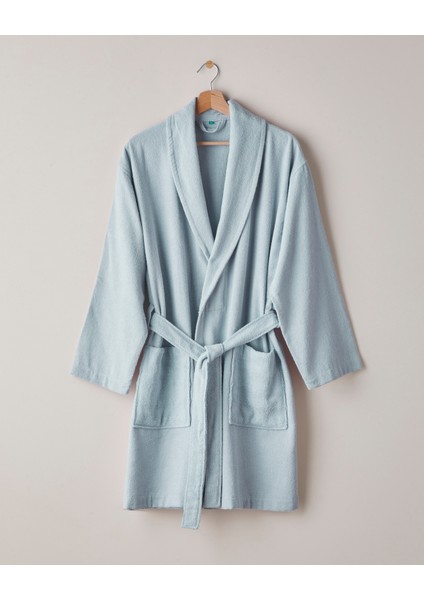 Bubble Pamuk Bornoz L-Xl Mint