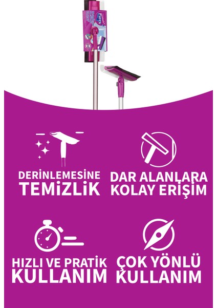 Teleskopik Saplı Cam Sileceği fiyatları