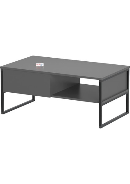 Orta Sehpa Yan Sehpa Dekoratif Sehpa Metal Sehpa Zeus Antrasit