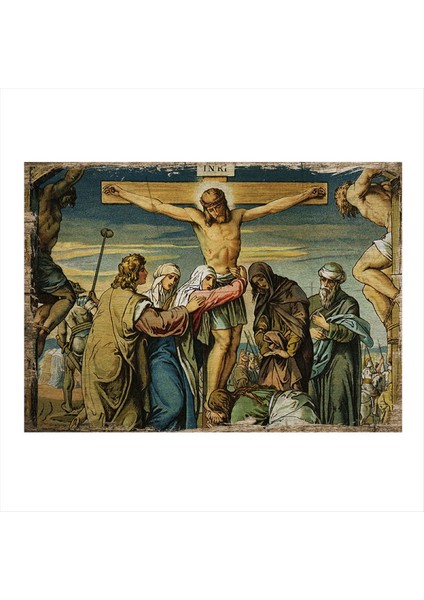 Isa Peygamber Dekoratif Mdf Tablo 25 cm x 35 cm