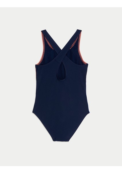 Renk Bloklu Mayo (6-16 Yaş) modelleri