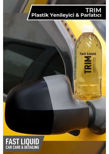 Trim Plastik Yenileyici ve Parlatıcı - Antistatik ve UV Koruma, 500 ml - Tüm Araçlar için indirimleri