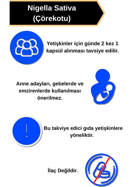 Nigella Sativa (Çörek Otu 600MG). 60 Kapsül fırsatları