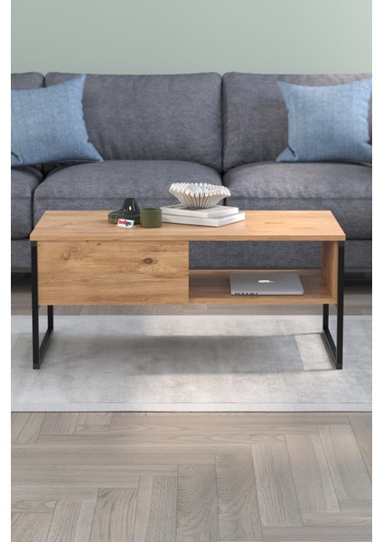 Orta Sehpa Yan Sehpa Dekoratif Sehpa Metal Sehpa Zeus Çam fiyatları