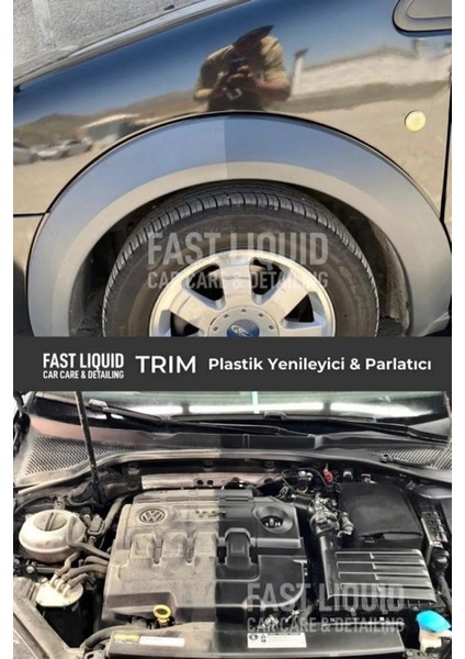 Trim Plastik Yenileyici ve Parlatıcı - Antistatik ve UV Koruma, 500 ml - Tüm Araçlar için