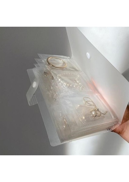 Buffer® Albüm Şeklinde Aksesuar, Takı Saklama Poşetleri Kolye, Küpe, Bileklik Organizeri fiyatları